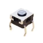 B3W-1002 Tactile Switches Tactile 6x6mm NoGrnd Flat 4.3mmH 230OF by Omron