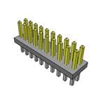 FTS-104-01-L-DV-P-TR Headers & Wire Housings 1.27MM MICRO LOW PRO HDR STRIP by Samtec Inc