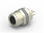 T4041017041-000 Circular Metric Connectors M8 FMLE PNL REAR 4POS STR PCB by TE