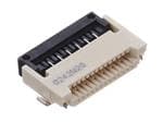 XF3M(1)-0615-1B FFC & FPC Connectors 6 Pins 1.0mm Pitch by Omron