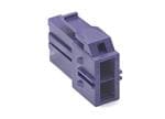 151049-2204 Headers & Wire Housings CP6.5 RECP HSG DR 2CKT POLZ POSLCK PUR by Molex