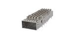 V95-AAZ01-02000A2 I/O Connectors ExtremePort QSFP 112G 1x1 cage with square pin heatsink, PCI height, nickel plating by AMPHENOL