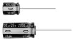 UVZ1V222MHD1TN Aluminum Electrolytic Capacitors - Radial Leaded 2200uF 35V 20% 105c by Nichicon