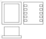 MAXM17624AMB+ Switching Voltage Regulators 2.9V-to-5V Input, 1A , 1.5V-to-3.3V outp by Maxim Integrated