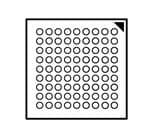 ICE40LP8K-CM81 FPGA - Field Programmable Gate Array iCE40LP Ultra Low Power 7680 LUTs 1.2V by Lattice Semiconductor