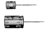 UBT1K221MHD8 Aluminum Electrolytic Capacitors - Radial Leaded 220uF 80V 20% AEC-Q200 by Nichicon