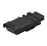 MX80D04PZ1A Automotive Connectors Compact Connector Pin HSG, 4-Pos Key-A IPX9K 2.54mm Pich by JAE Electronics