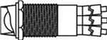 606-2415-130F LED Panel Mount Indicators RED/GREEN DIFFUSED 12 VOLT by Dialight