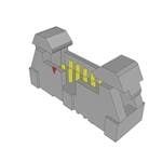 EHT-108-01-F-D-RA Headers & Wire Housings 2.00 mm Shrouded IDC Ejector Header by Samtec Inc
