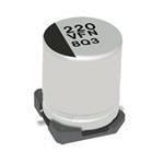 EEE-FN1E101UP Aluminum Electrolytic Capacitors - SMD 25VDC 100uF 20% 240mA AEC-Q200 by PANASONIC