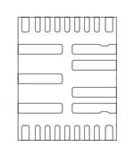 MP86945-AGVT-Z Power Management Specialized - PMIC 60A,16V Intelli-Phase Solution(Integrated HS/LS FETs and Driver) in 4x5mm TQFN. by MPS