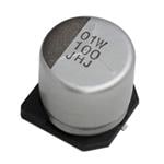 HHXJ160ARA471MHA0G Aluminum Organic Polymer Capacitors 16VDC 470uF Tol 20% 8x10mm AEC-Q200 by NCC