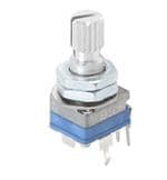 PTN091-V10115K1B Potentiometers 9.5mm, vertical, 1 gang, 10K ohm, 15mm knurled shaft, linear by Same Sky