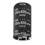 ELXS3B1VSN221MQ25S Aluminum Electrolytic Capacitors - Snap In 220uF 315Volts Snap-In by Nippon Chemi-Con Corp.