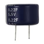 KW-5R5C224-R Supercapacitors / Ultracapacitors CAP 0.22F 5.5V EDLC Coin Cell Cylind by eaton